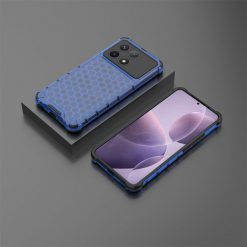 Odolný kryt Honeycomb Armor modrý – Xiaomi Poco X6 Pro | Lacné Kryty Lacné Kryty | Odolný kryt Honeycomb Armor modrý – Xiaomi Poco X6 Pro | Lacné Kryty