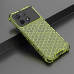 Odolný kryt Honeycomb Armor zelený – Xiaomi Poco X6 Pro | Lacné Kryty Lacné Kryty | Odolný kryt Honeycomb Armor zelený – Xiaomi Poco X6 Pro | Lacné Kryty