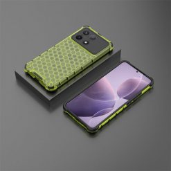 Odolný kryt Honeycomb Armor zelený – Xiaomi Poco X6 Pro | Lacné Kryty Lacné Kryty | Odolný kryt Honeycomb Armor zelený – Xiaomi Poco X6 Pro | Lacné Kryty