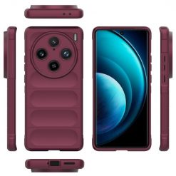 Odolný kryt Magic Shield bordový – Vivo X100 Pro | Lacné Kryty Lacné Kryty | Odolný kryt Magic Shield bordový – Vivo X100 Pro | Lacné Kryty