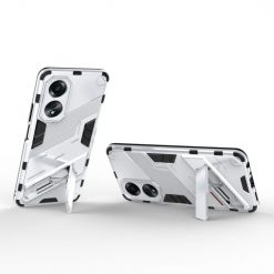 Lacné Kryty | Odolný Kryt Punk armor case biely – Oppo A58 | Lacné Kryty