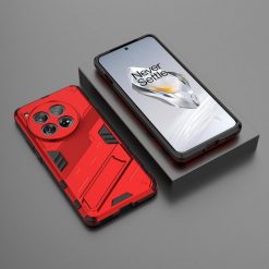 Lacné Kryty | Odolný Kryt Punk armor case červený – OnePlus 12 | Lacné Kryty