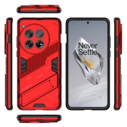 Lacné Kryty | Odolný Kryt Punk armor case červený – OnePlus 12 | Lacné Kryty