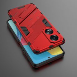 Lacné Kryty | Odolný Kryt Punk armor case červený – Oppo A58 | Lacné Kryty
