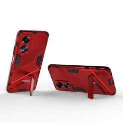 Lacné Kryty | Odolný Kryt Punk armor case červený – Oppo A58 | Lacné Kryty