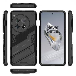 Odolný Kryt Punk armor case čierny – OnePlus 12 | Lacné Kryty Lacné Kryty | Odolný Kryt Punk armor case čierny – OnePlus 12 | Lacné Kryty
