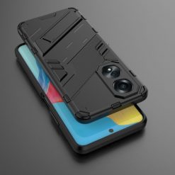 Lacné Kryty | Odolný Kryt Punk armor case čierny – Oppo A58 | Lacné Kryty