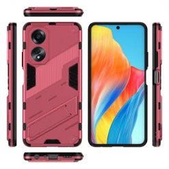 Lacné Kryty | Odolný Kryt Punk armor case ružový – Oppo A58 | Lacné Kryty