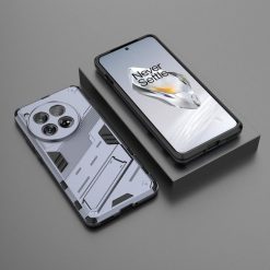 Lacné Kryty | Odolný Kryt Punk armor case sivý – OnePlus 12 | Lacné Kryty