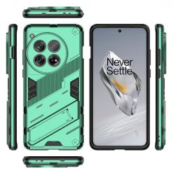 Lacné Kryty | Odolný Kryt Punk armor case zelený – OnePlus 12 | Lacné Kryty