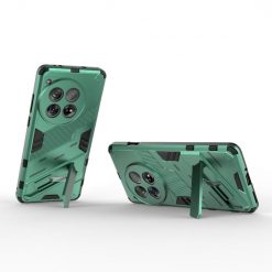 Lacné Kryty | Odolný Kryt Punk armor case zelený – OnePlus 12 | Lacné Kryty