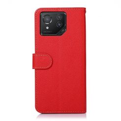 Peňaženkové puzdro Khazneh RFID case červené – Asus ROG Phone 8 / 8 Pro | Lacné Kryty Lacné Kryty | Peňaženkové puzdro Khazneh RFID case červené – Asus ROG Phone 8 / 8 Pro | Lacné Kryty