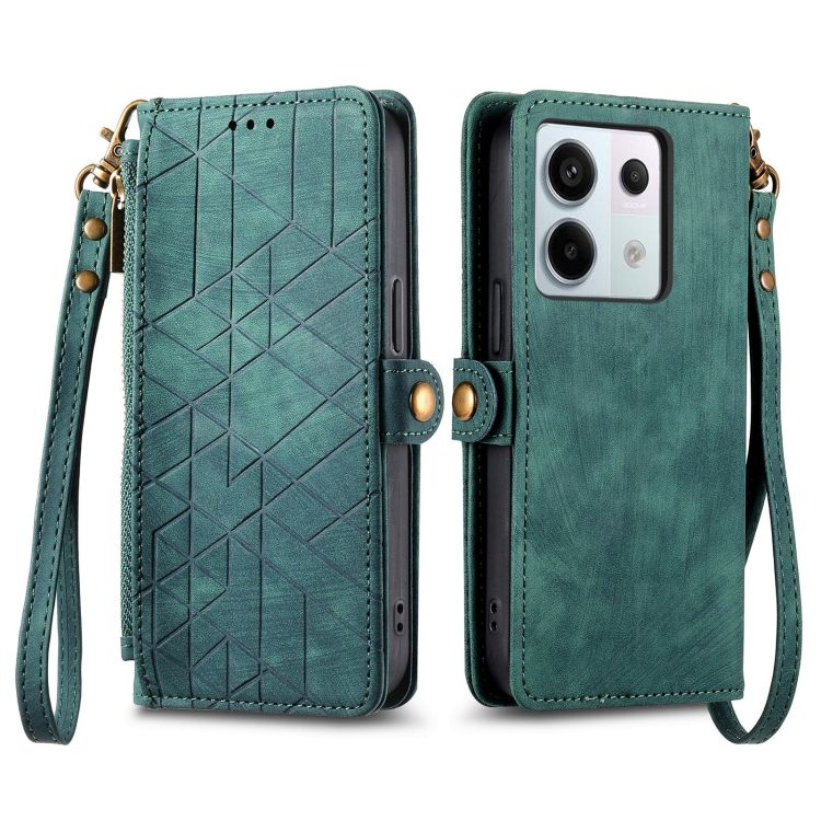 Peňaženkové puzdro Purse case zelené – Xiaomi Redmi Note 13 Pro 