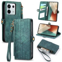 Lacné Kryty | Peňaženkové puzdro Purse case zelené – Xiaomi Redmi Note 13 Pro (4G) | Lacné Kryty