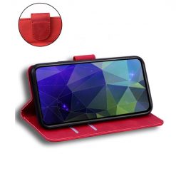 Lacné Kryty | Peňaženkové puzdro Solid červené – Xiaomi Redmi Note 13 5G | Lacné Kryty