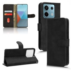 Lacné Kryty | Peňaženkové puzdro Solid čierne – Xiaomi Redmi Note 13 Pro 5G / Poco X6 5G | Lacné Kryty