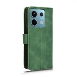 Lacné Kryty | Peňaženkové puzdro Solid zelené – Xiaomi Redmi Note 13 Pro 5G / Poco X6 5G | Lacné Kryty