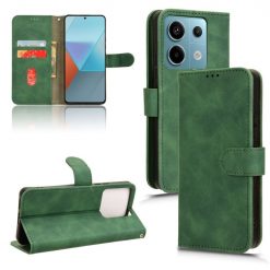Lacné Kryty | Peňaženkové puzdro Solid zelené – Xiaomi Redmi Note 13 Pro 5G / Poco X6 5G | Lacné Kryty