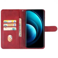 Lacné Kryty | Peňaženkové puzdro Splendid case červené – Vivo X100 Pro | Lacné Kryty