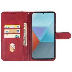 Lacné Kryty | Peňaženkové puzdro Splendid case červené – Xiaomi Redmi Note 13 Pro (4G) | Lacné Kryty