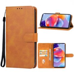 Lacné Kryty | Peňaženkové puzdro Splendid case hnedé – Blackview Shark 8 | Lacné Kryty