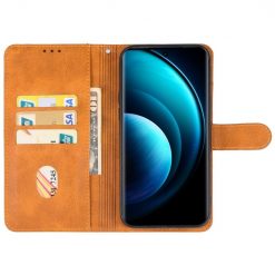 Peňaženkové puzdro Splendid case hnedé – Vivo X100 Pro | Lacné Kryty Lacné Kryty | Peňaženkové puzdro Splendid case hnedé – Vivo X100 Pro | Lacné Kryty