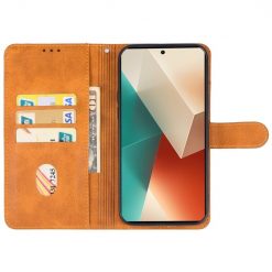 Lacné Kryty | Peňaženkové puzdro Splendid case hnedé – Xiaomi Redmi Note 13 (4G) | Lacné Kryty