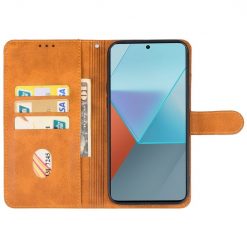 Peňaženkové puzdro Splendid case hnedé – Xiaomi Redmi Note 13 Pro (4G) | Lacné Kryty Lacné Kryty | Peňaženkové puzdro Splendid case hnedé – Xiaomi Redmi Note 13 Pro (4G) | Lacné Kryty
