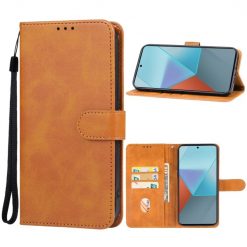 Peňaženkové puzdro Splendid case hnedé – Xiaomi Redmi Note 13 Pro (4G) | Lacné Kryty Lacné Kryty | Peňaženkové puzdro Splendid case hnedé – Xiaomi Redmi Note 13 Pro (4G) | Lacné Kryty