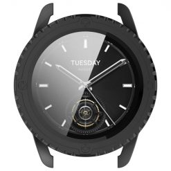 Puzdro Gear case čierne pre Xiaomi Watch S3 | Lacné Kryty Lacné Kryty | Puzdro Gear case čierne pre Xiaomi Watch S3 | Lacné Kryty