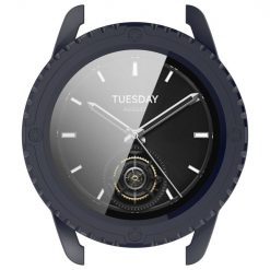Puzdro Gear case tmavomodré pre Xiaomi Watch S3 | Lacné Kryty Lacné Kryty | Puzdro Gear case tmavomodré pre Xiaomi Watch S3 | Lacné Kryty
