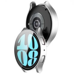 Lacné Kryty | Puzdro Lune case strieborné pre Samsung Galaxy Watch 6 40mm | Lacné Kryty