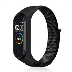 Remienok Cloth Wristband čierny pre Xiaomi Smart Band 7