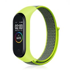 Remienok Cloth Wristband limetkový pre Xiaomi Smart Band 7