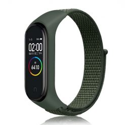 Remienok Cloth Wristband olivovozelený pre Xiaomi Smart Band 7