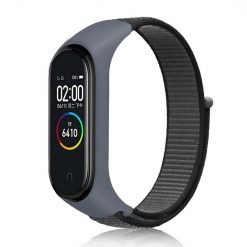 Remienok Cloth Wristband sivo-čierny pre Xiaomi Smart Band 7