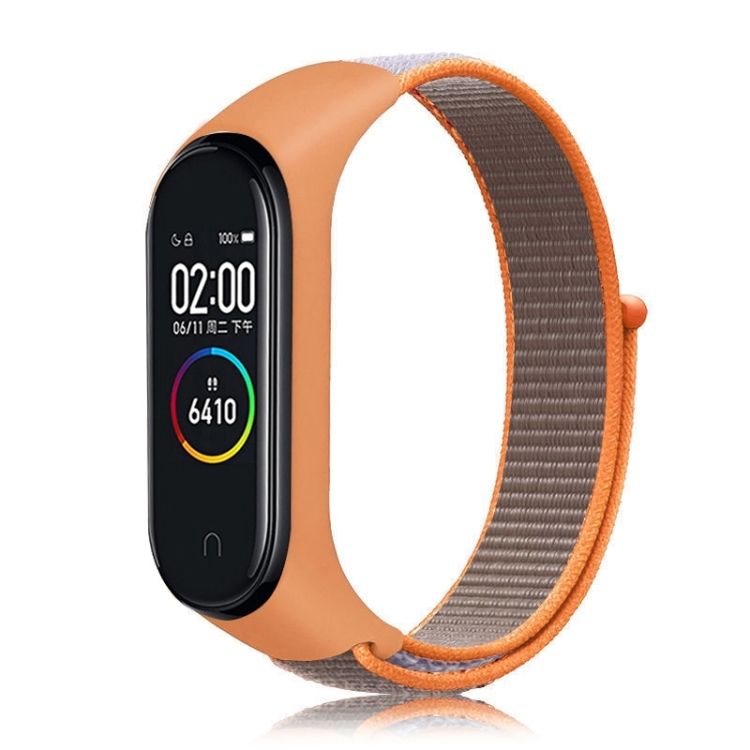 Remienok Cloth Wristband svetlo-oranžový pre Xiaomi Smart Band 7