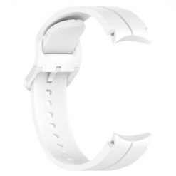 Lacné Kryty | Remienok Groove Wristband biely pre Samsung Galaxy Watch 6 Classic (43mm / 47mm) a Watch 6 (40mm / 44mm) | Lacné Kryty