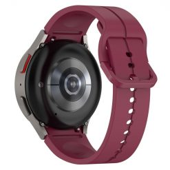 Remienok Groove Wristband bordový pre Samsung Galaxy Watch 6 Classic (43mm / 47mm) a Watch 6 (40mm / 44mm) | Lacné Kryty Lacné Kryty | Remienok Groove Wristband bordový pre Samsung Galaxy Watch 6 Classic (43mm / 47mm) a Watch 6 (40mm / 44mm) | Lacné Kryty