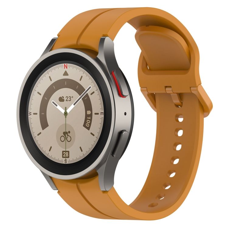 Remienok Groove Wristband oranžový pre Samsung Galaxy Watch 6 Classic  a Watch 6 