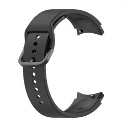 Lacné Kryty | Remienok Smooth Wristband čierny pre Samsung Galaxy Watch 5 (40mm / 44mm) a Watch 5 Pro 45mm | Lacné Kryty