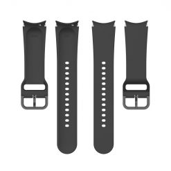 Lacné Kryty | Remienok Smooth Wristband čierny pre Samsung Galaxy Watch 5 (40mm / 44mm) a Watch 5 Pro 45mm | Lacné Kryty