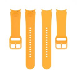 Lacné Kryty | Remienok Smooth Wristband žltý pre Samsung Galaxy Watch 5 (40mm / 44mm) a Watch 5 Pro 45mm | Lacné Kryty