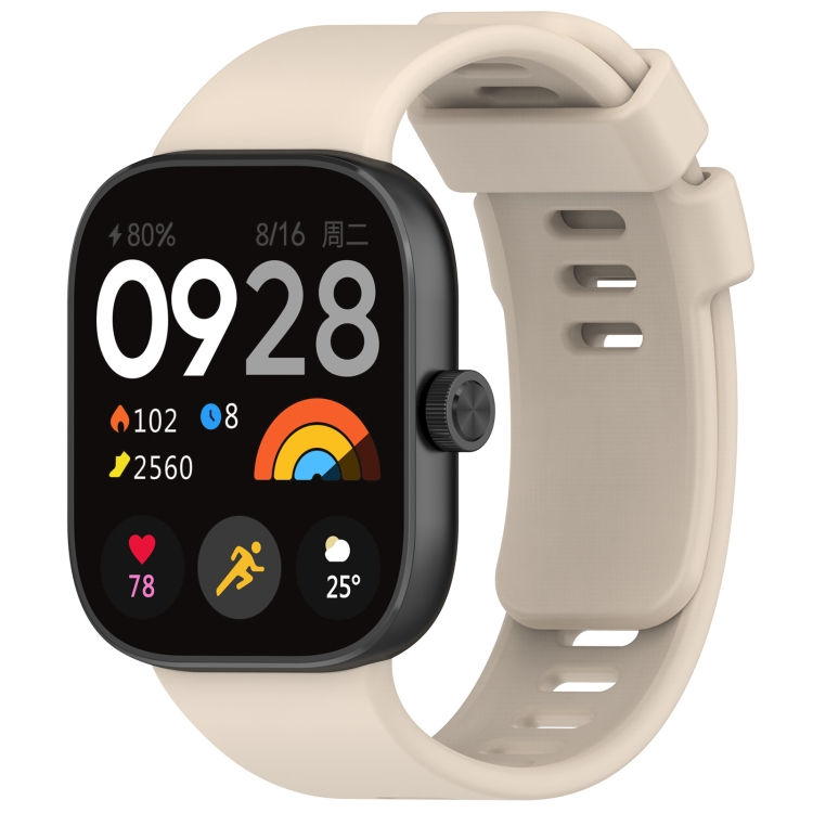 Remienok Solid Wristband béžový pre Xiaomi Redmi Watch 4