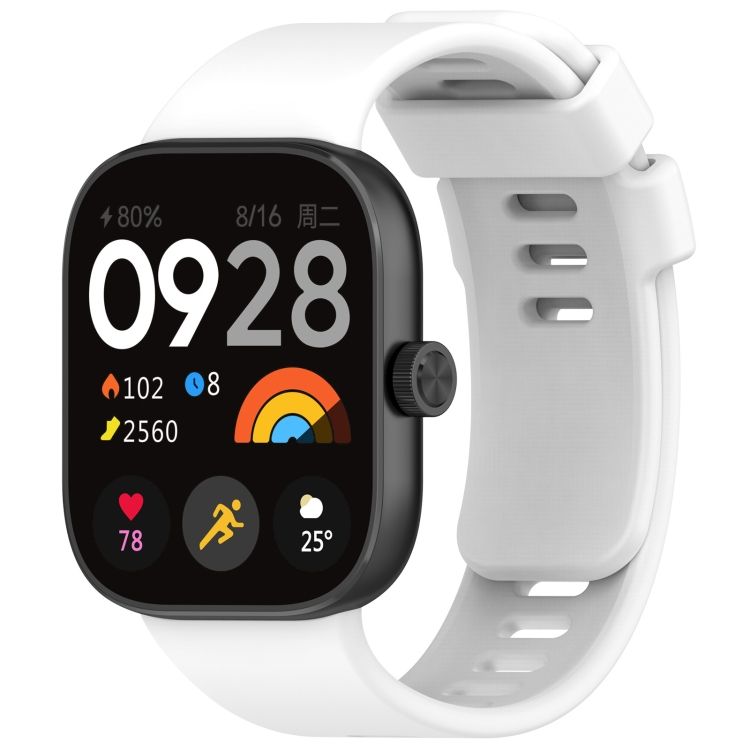 Remienok Solid Wristband biely pre Xiaomi Redmi Watch 4