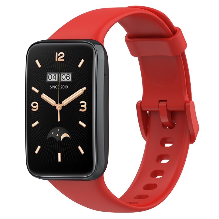 Remienok Solid Wristband červený pre Xiaomi Smart Band 7 Pro