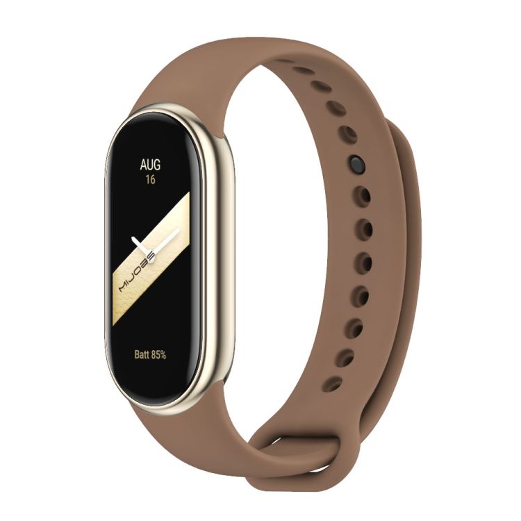 Remienok Solid Wristband hnedý pre Xiaomi Smart Band 8
