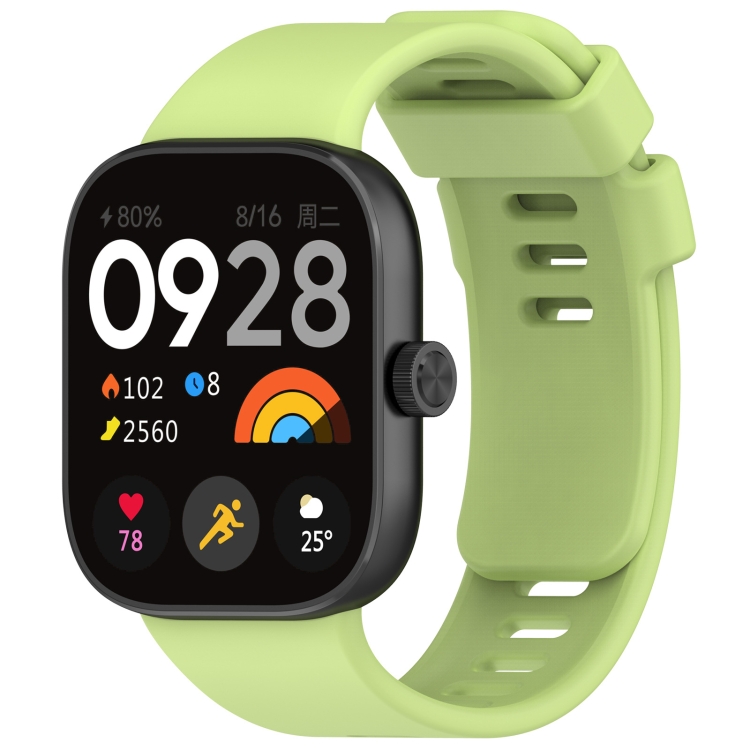 Remienok Solid Wristband limetkový pre Xiaomi Redmi Watch 4