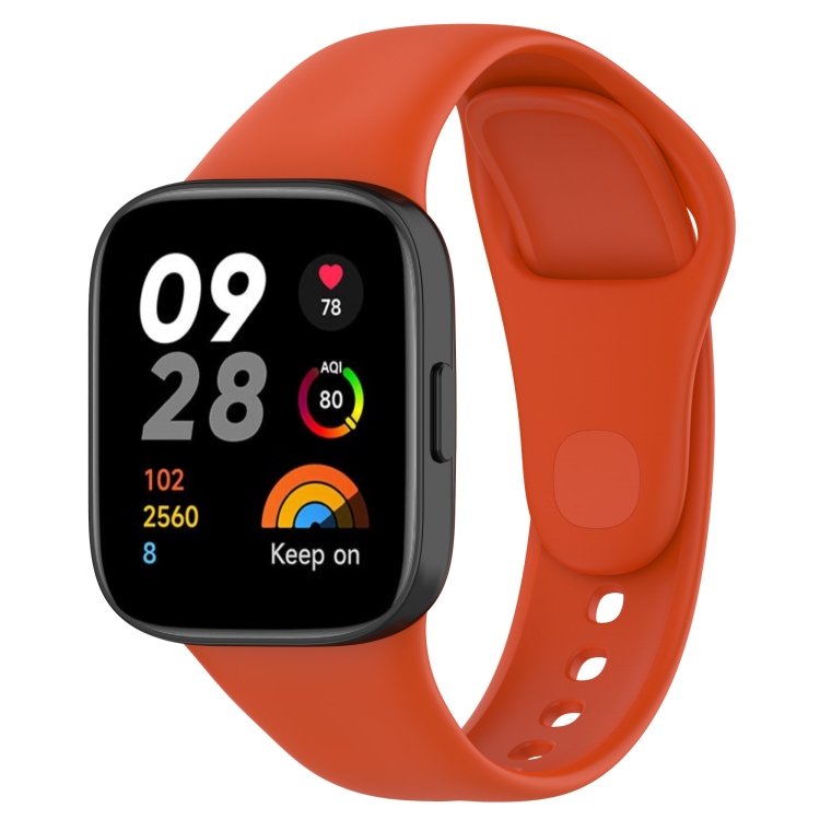 Remienok Solid Wristband oranžový pre Xiaomi Redmi Watch 3