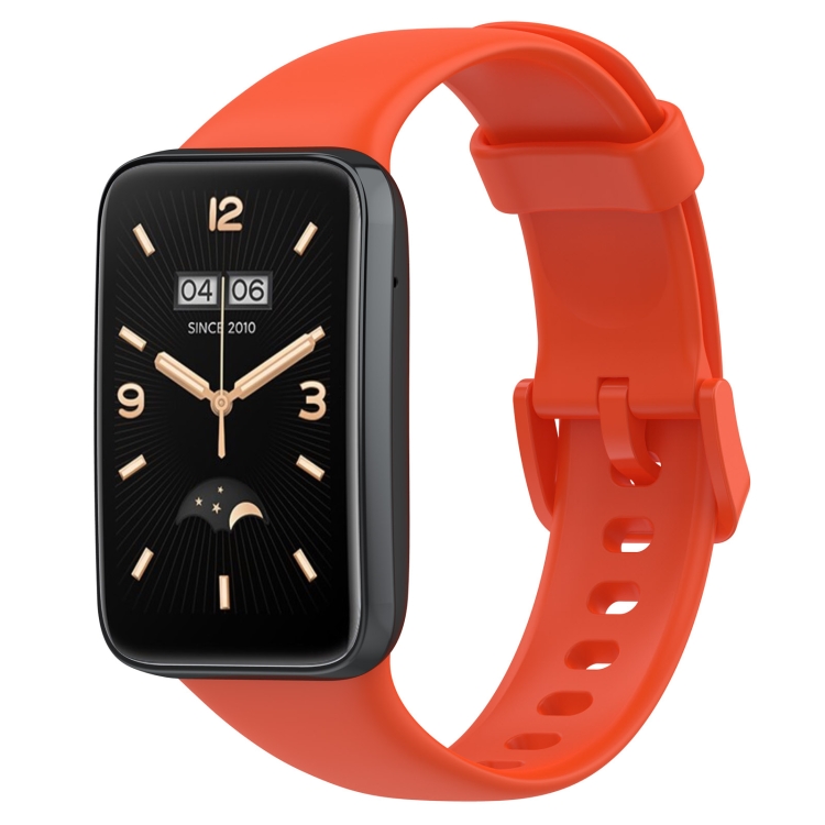 Remienok Solid Wristband oranžový pre Xiaomi Smart Band 7 Pro